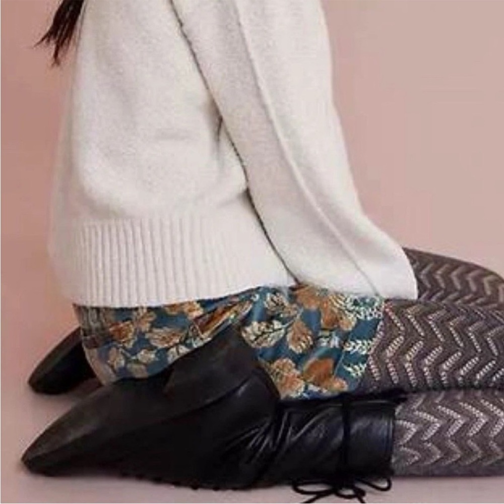 NWT Free People Pointelle Chevron Tights